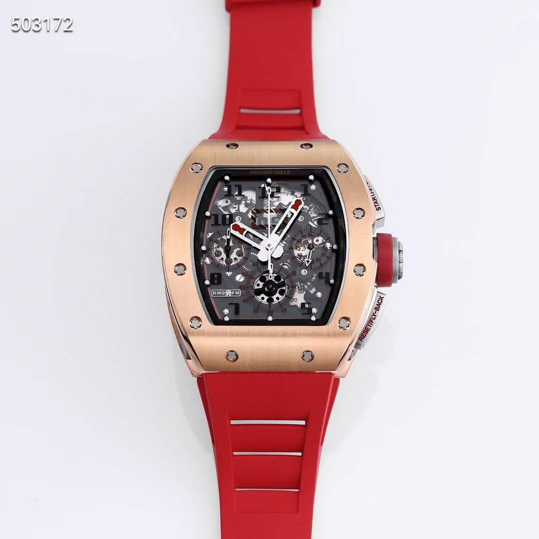 리차드밀 2023 RM011 FM 레드스트랩 시계 워치